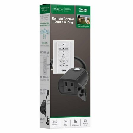 FEIT ELECTRIC Onesync 1 ft. L Plug Adapter and Remote SYNC/PLUG/REM